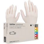 RUKAVICA LATEX JEDNOKRATNA SA PUDEROM