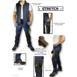 DYNAMIC STRETCH S1st radne hlače - Image 6