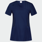 JUSTINA ženska medicinska bluza – Tamno plava