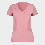 JUSTINA ženska medicinska bluza – Roza