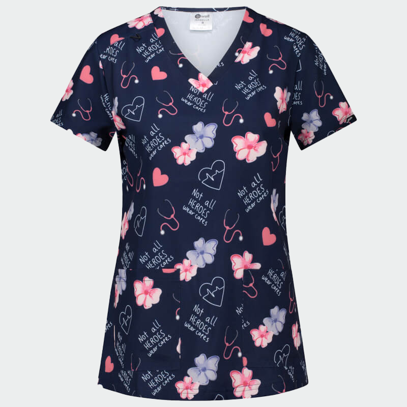405480-isabella-tinic-heroes-1 ISABELLA ženska medicinska bluza – Heroes - Image 1