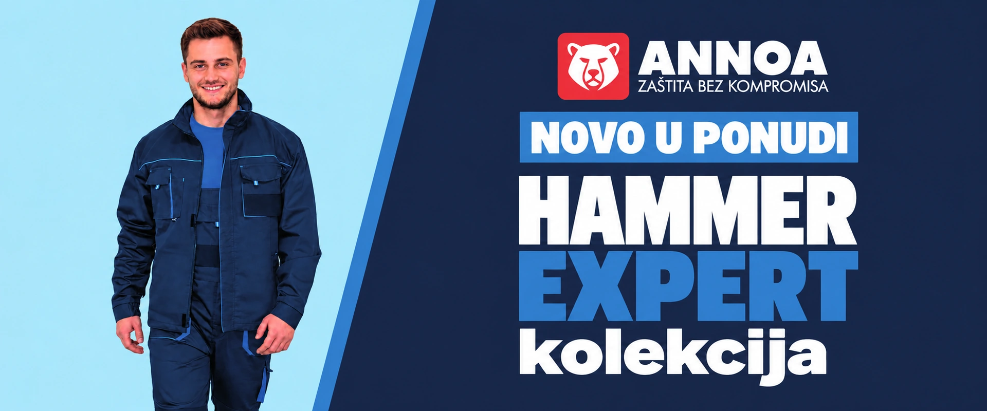 ANNOA — HAMMER EXPERT kolekcija, novo u ponudi