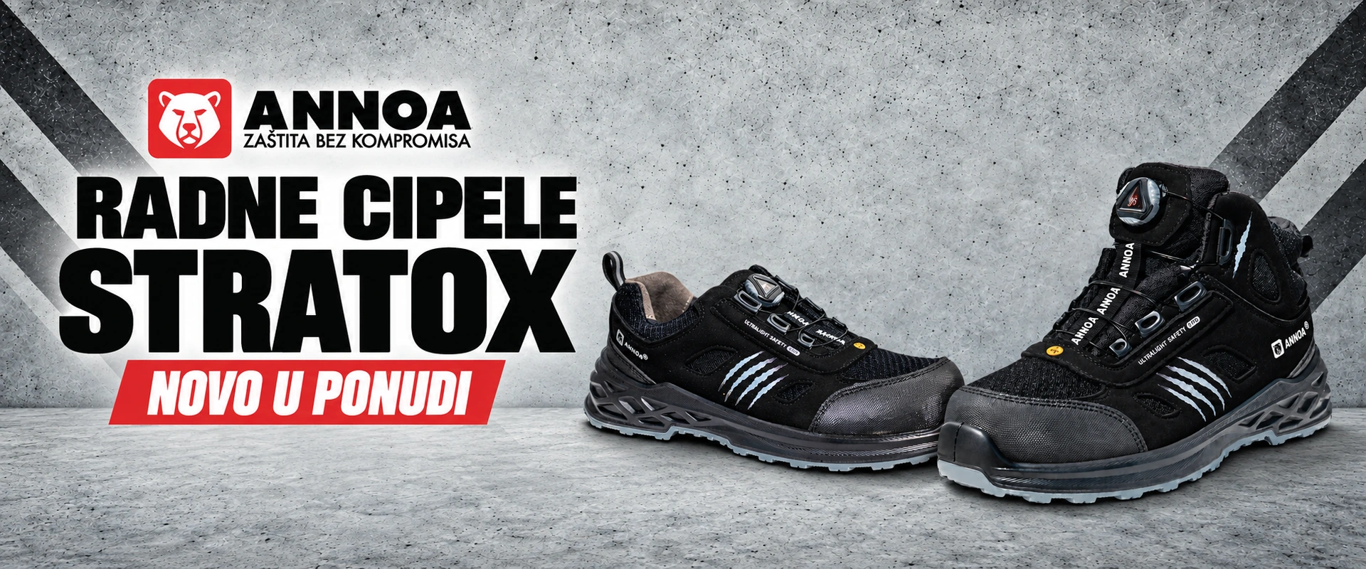 ANNOA — radne cipele STRATOX, novo u ponudi