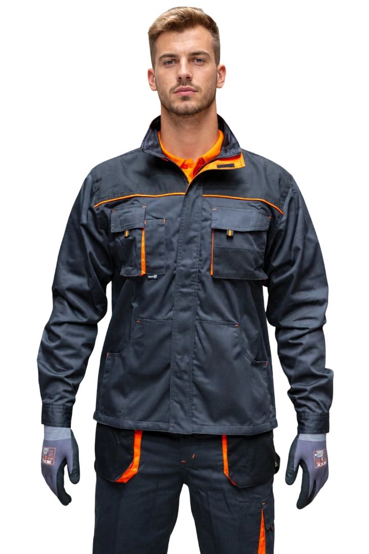hammer-expert-sivi-6065-01.webp HAMMER EXPERT S1st radna bluza – Tamnosiva - Image 1