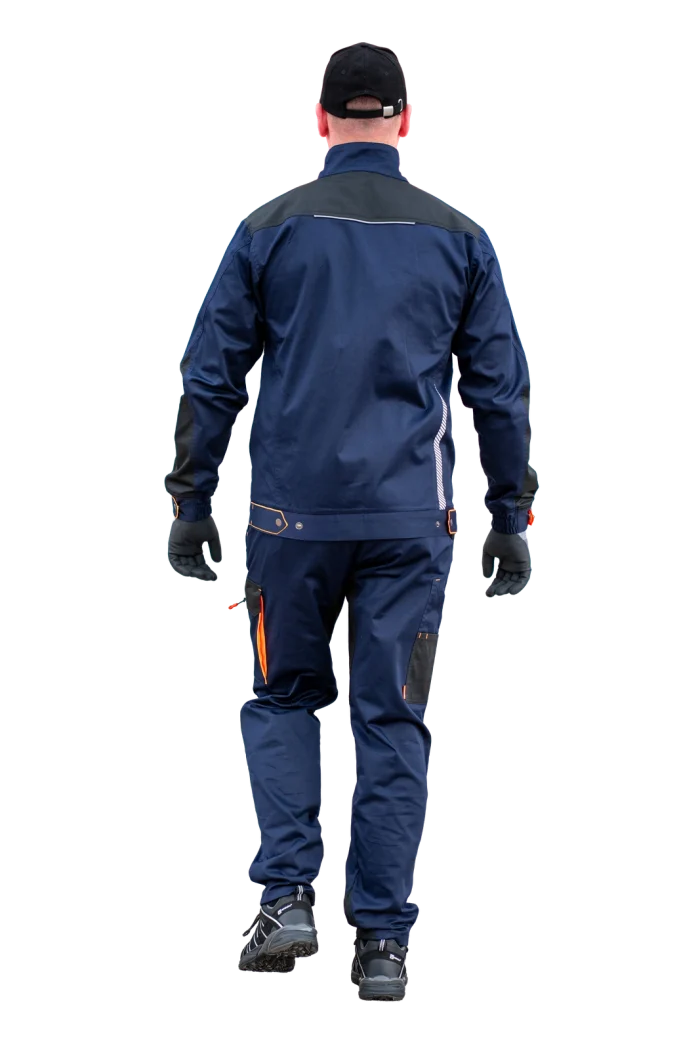 NO LIMITS FLEXY radna bluza – Tamnoplava/crna - Image 3